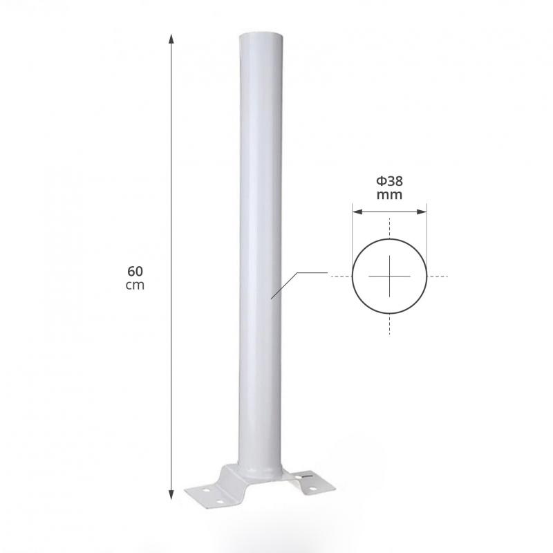 Cán đèn đường 38*600mm