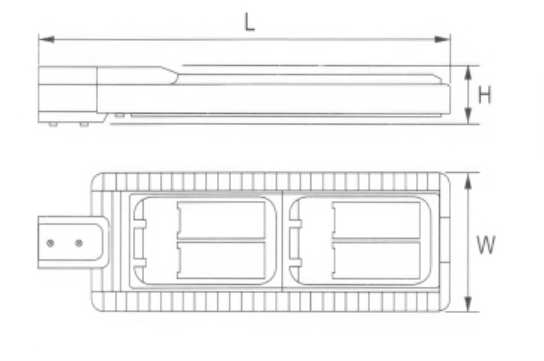 Đèn đường LED ELS102