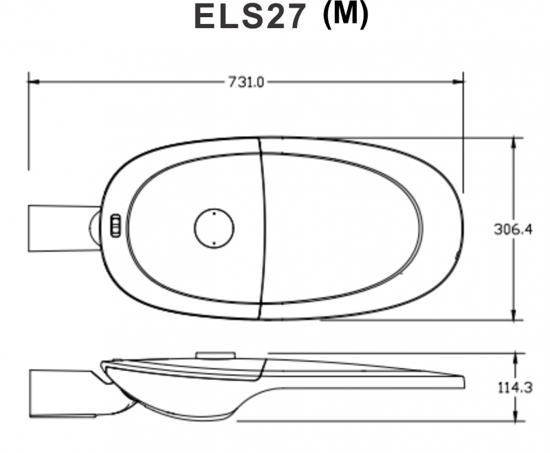 Đèn Đường LED ELS27